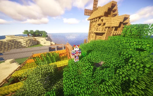Minecraft world preview