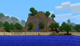 Minecraft world placeholder preview